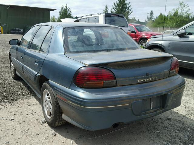 1G2NE52T1WC773051 - 1998 PONTIAC GRAND AM S ლურჯი ფოტო 3