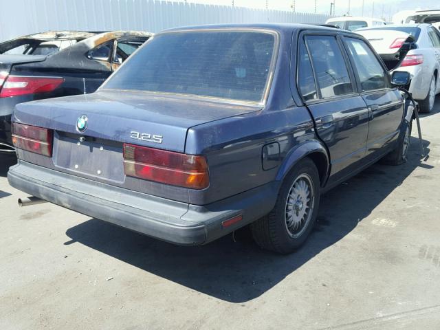 WBAAE6404H8821549 - 1987 BMW 325 E AUTO PURPLE photo 4