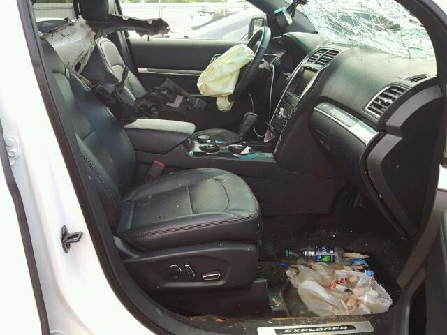 1FM5K8GT6GGD22508 - 2016 FORD EXPLORER S 白色 照片 5