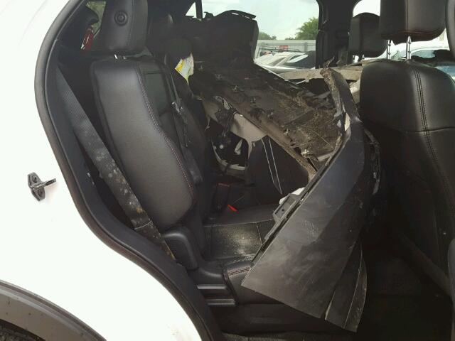 1FM5K8GT6GGD22508 - 2016 FORD EXPLORER S 白色 照片 6