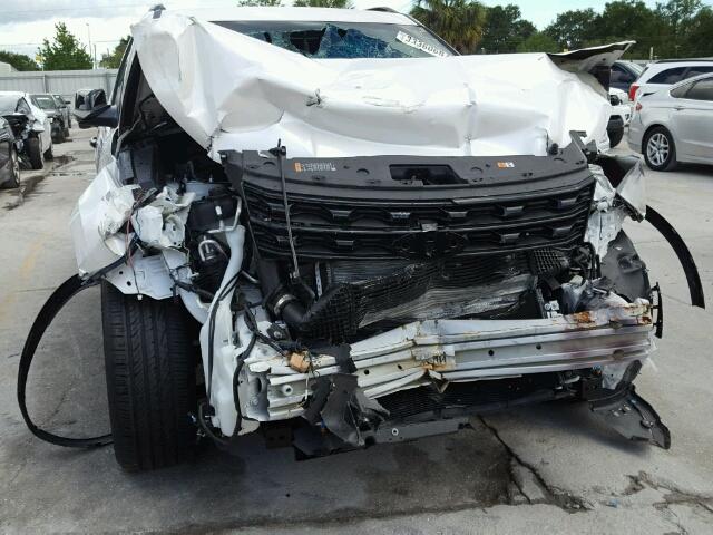 1FM5K8GT6GGD22508 - 2016 FORD EXPLORER S 白色 照片 9