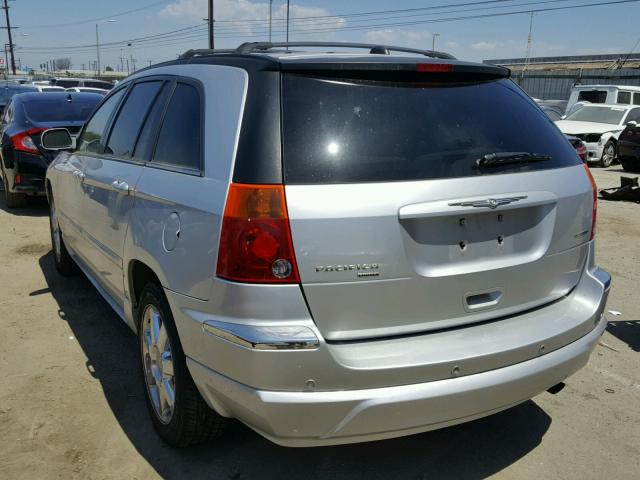 2C8GF78485R373697 - 2005 CHRYSLER PACIFICA L ვერცხლისფერი ფოტო 3