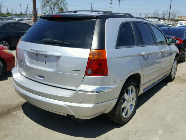 2C8GF78485R373697 - 2005 CHRYSLER PACIFICA L ვერცხლისფერი ფოტო 4