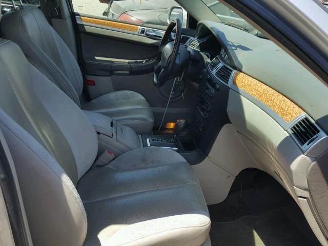 2C8GF78485R373697 - 2005 CHRYSLER PACIFICA L ვერცხლისფერი ფოტო 5