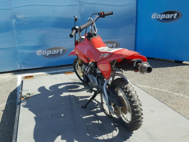 JH2AE03011K114734 - 2001 HONDA XR50 R RED photo 3