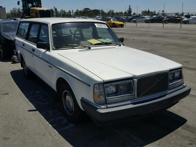 YV1AX8854E1544950 - 1984 VOLVO 245 DL WHITE photo 1