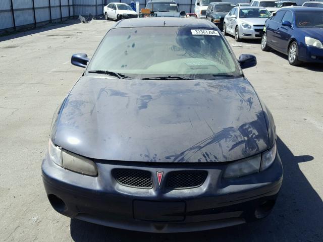 1G2WR5212YF328973 - 2000 PONTIAC GRAND PRIX ლურჯი ფოტო 9
