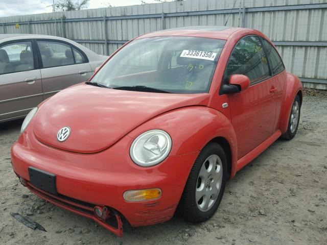 3VWCK21C63M419724 - 2003 VOLKSWAGEN NEW BEETLE 橙色 照片 2