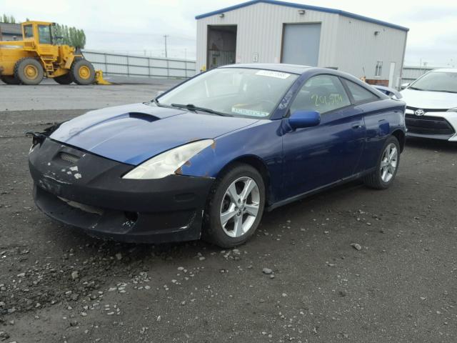 JTDDY38T610048064 - 2001 TOYOTA CELICA GT- BLUE photo 2