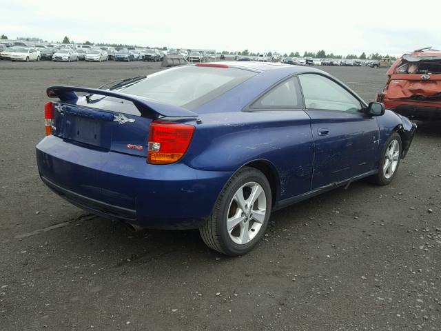 JTDDY38T610048064 - 2001 TOYOTA CELICA GT- BLUE photo 4