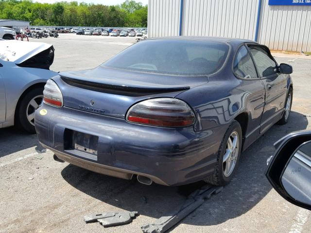 1G2WR1216YF222051 - 2000 PONTIAC GRAND PRIX Көк фото 4