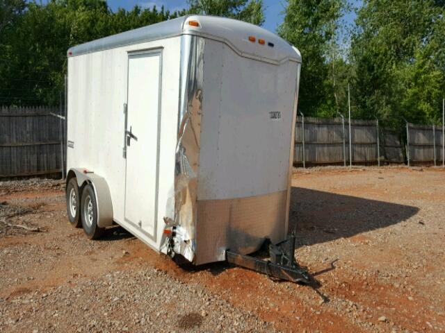 16HPB1426DT031453 - 2013 HALL TRAILER WHITE photo 1