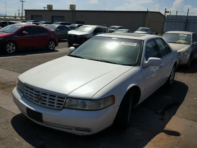 1G6KY54973U264369 - 2003 CADILLAC SEVILLE ST WHITE photo 2