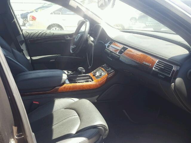 WAURVAFDXBN018954 - 2011 AUDI A8 L QUATT BLACK photo 5