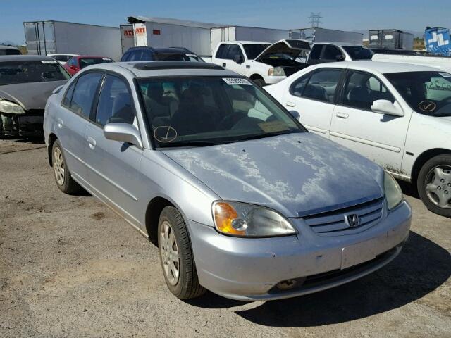 2HGES26753H594490 - 2003 HONDA CIVIC EX SILVER photo 1