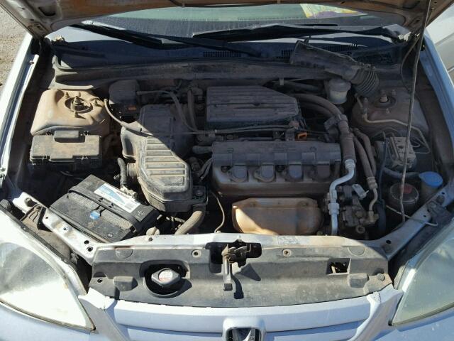 2HGES26753H594490 - 2003 HONDA CIVIC EX SILVER photo 7