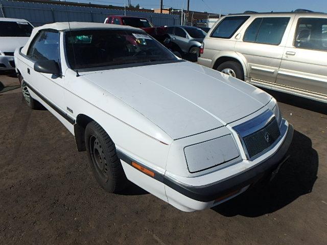 1C3BJ45E0JG362263 - 1988 CHRYSLER LEBARON WHITE photo 1