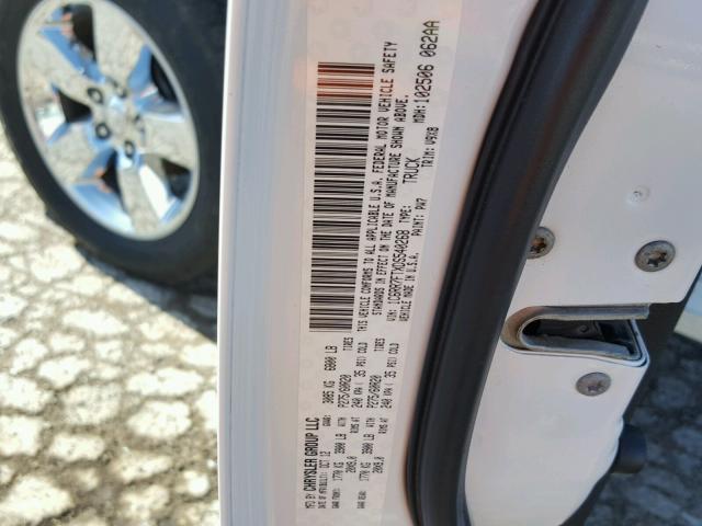 1C6RR7FTXDS540268 - 2013 RAM 1500 ST WHITE photo 10