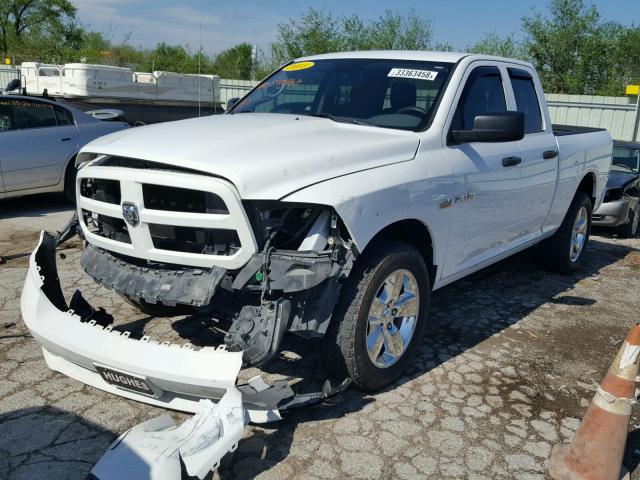 1C6RR7FTXDS540268 - 2013 RAM 1500 ST WHITE photo 2