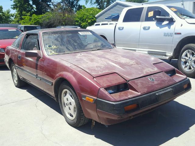 JN1HZ16S1FX044390 - 1985 NISSAN 300ZX 2+2 BURGUNDY photo 1