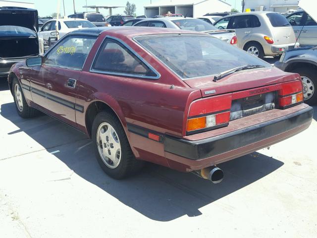 JN1HZ16S1FX044390 - 1985 NISSAN 300ZX 2+2 BURGUNDY photo 3