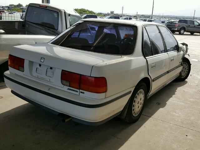 1HGCB765XPA035055 - 1993 HONDA ACCORD LX WHITE photo 4