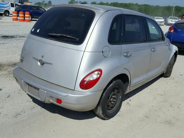 3A4FY58B86T268404 - 2006 CHRYSLER PT CRUISER SILVER photo 4