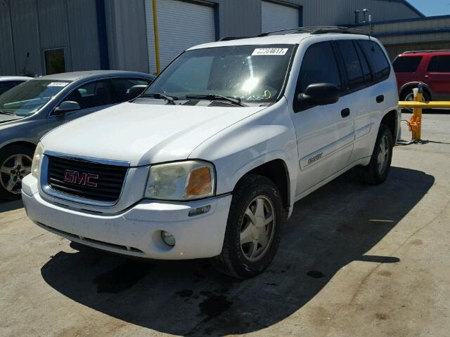 1GKDS13SX22244359 - 2002 GMC ENVOY WHITE photo 2