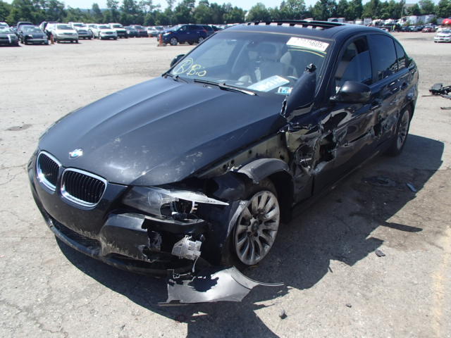 WBAPK53539A511297 - 2009 BMW 328 XI SUL BLACK photo 2