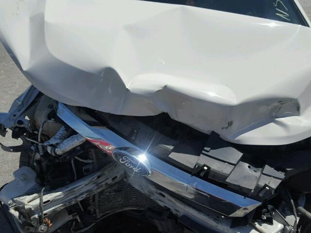 3FAHP0HA8CR400085 - 2012 FORD FUSION SE WHITE photo 7