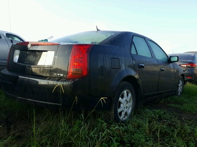 1G6DM57T270144391 - 2007 CADILLAC CTS BLACK photo 3