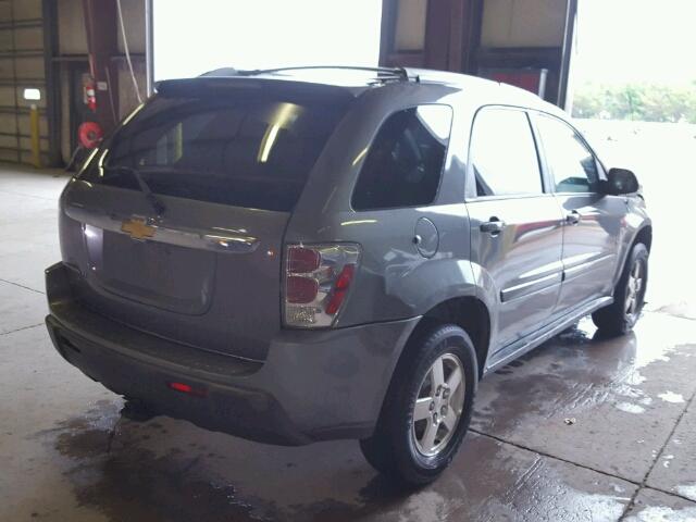 2CNDL63F566005749 - 2006 CHEVROLET EQUINOX LT GRAY photo 4