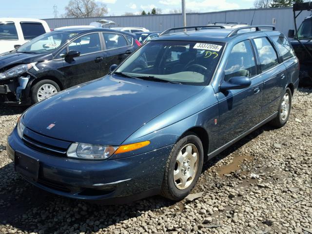 1G8JU84F42Y591163 - 2002 SATURN LW200 BLUE photo 2