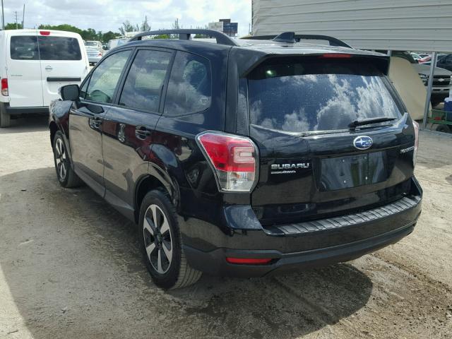 JF2SJAEC7JH430921 - 2018 SUBARU FORESTER 2 BLACK photo 3