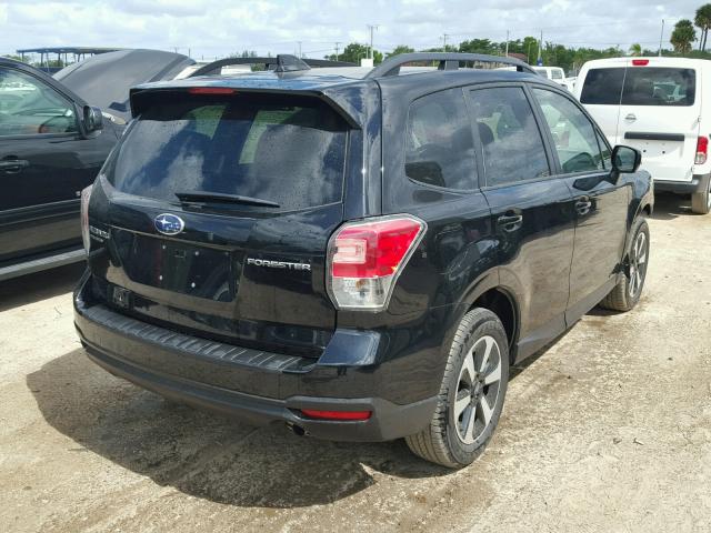 JF2SJAEC7JH430921 - 2018 SUBARU FORESTER 2 BLACK photo 4