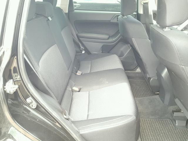 JF2SJAEC7JH430921 - 2018 SUBARU FORESTER 2 BLACK photo 6