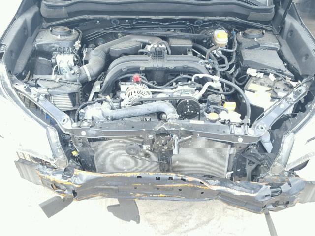 JF2SJAEC7JH430921 - 2018 SUBARU FORESTER 2 BLACK photo 7