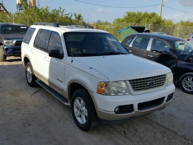 1FMZU64W05UA56254 - 2005 FORD EXPLORER E WHITE photo 1