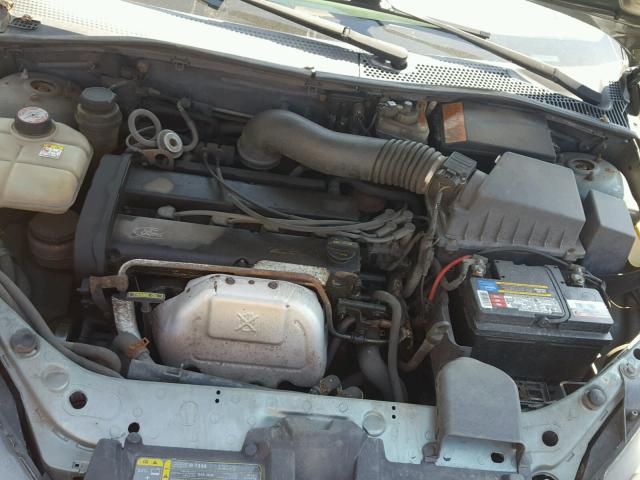 1FAFP34394W198856 - 2004 FORD FOCUS SE C GREEN photo 7