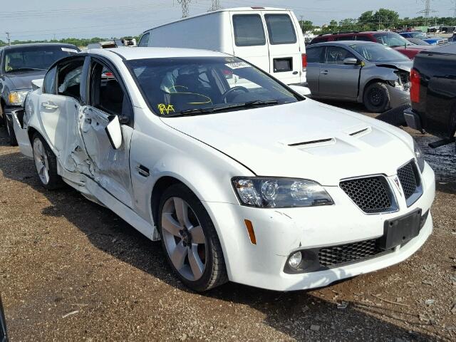 6G2EC57Y59L239309 - 2009 PONTIAC G8 WHITE photo 1