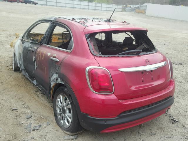 ZFBCFYDT0GP403303 - 2016 FIAT 500X LOUNG BURN photo 3