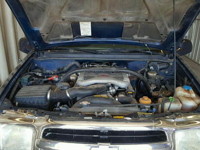 2CNBJ634326929340 - 2002 CHEVROLET TRACKER LT BLUE photo 7