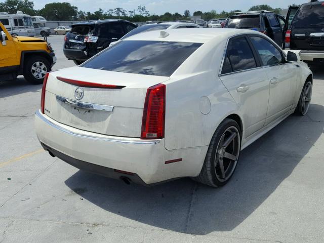 1G6DE5EG0A0107799 - 2010 CADILLAC CTS LUXURY CREAM photo 4