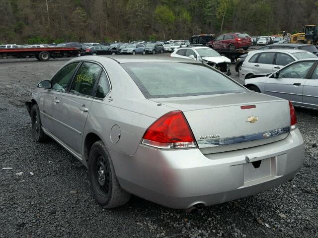 2G1WS58R579334442 - 2007 CHEVROLET IMPALA POL SILVER photo 3