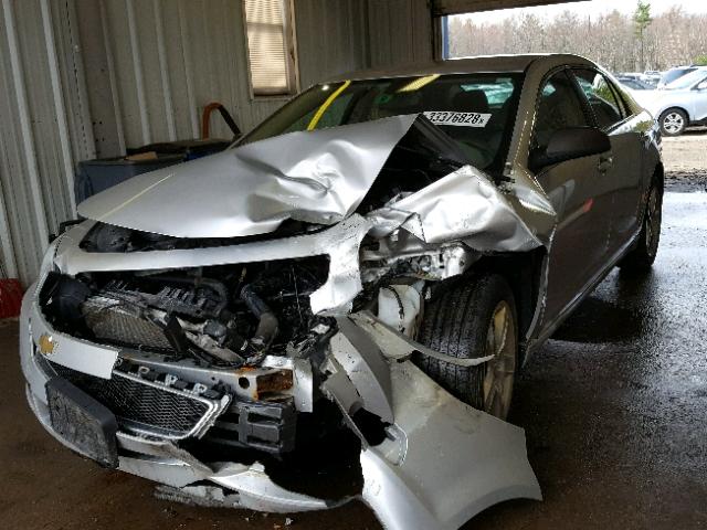 1G1ZA5E18BF111777 - 2011 CHEVROLET MALIBU LS 银色 照片 2