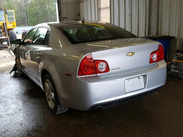 1G1ZA5E18BF111777 - 2011 CHEVROLET MALIBU LS 银色 照片 3
