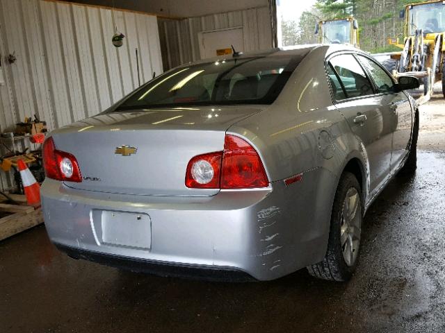 1G1ZA5E18BF111777 - 2011 CHEVROLET MALIBU LS 银色 照片 4