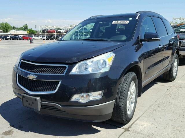 1GNLVFED0AS104577 - 2010 CHEVROLET TRAVERSE BLACK photo 2