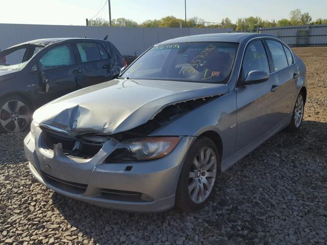 WBAVD33576KV64449 - 2006 BMW 330 XI BLUE photo 2