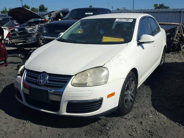 3VWRG71K16M625487 - 2006 VOLKSWAGEN JETTA 2.5 WHITE photo 2